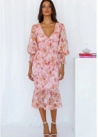 Brenda - Abito floreale elegante