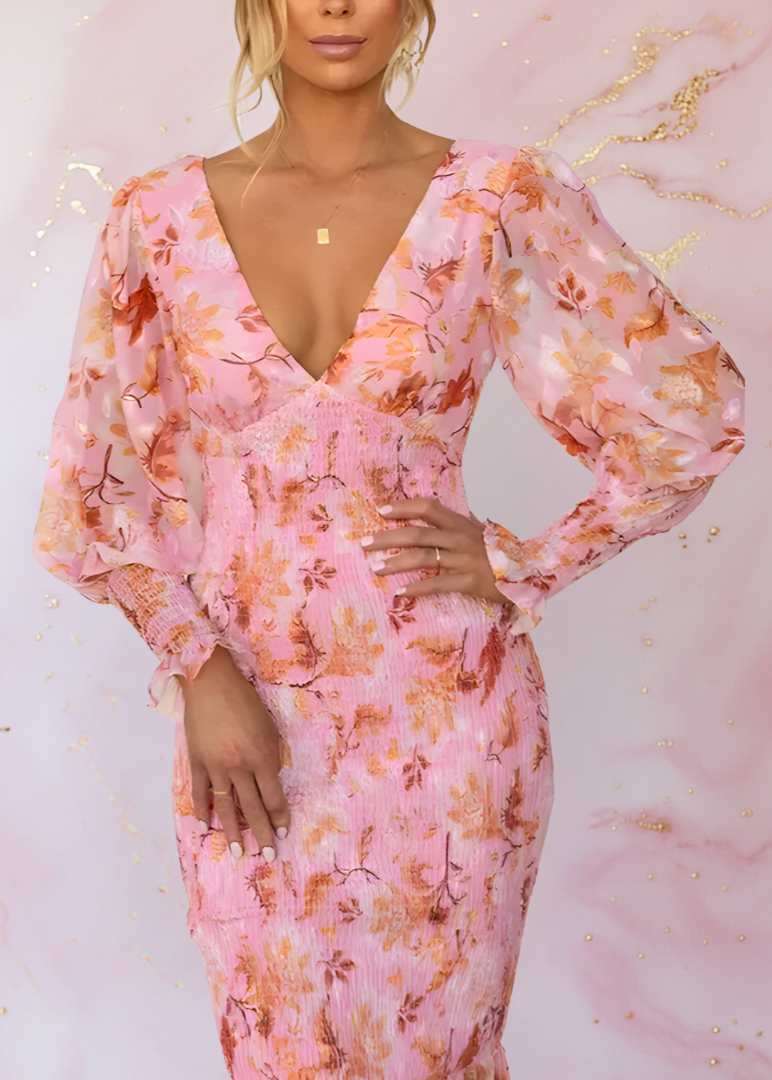 Brenda - Abito floreale elegante