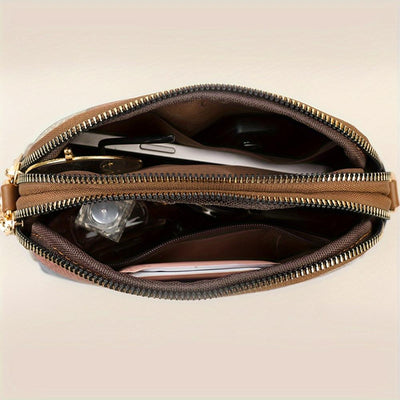 Luna | Mini-Borsa a tracolla in design patchwork