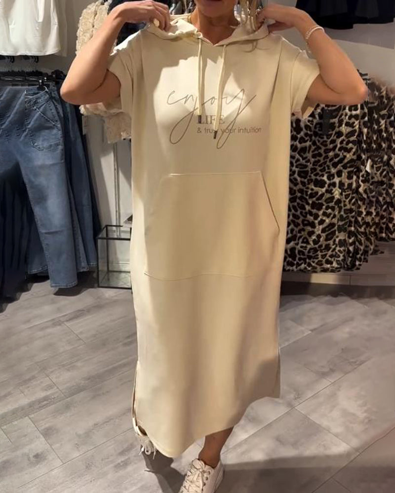 Saskia™ | Vestito con cappuccio