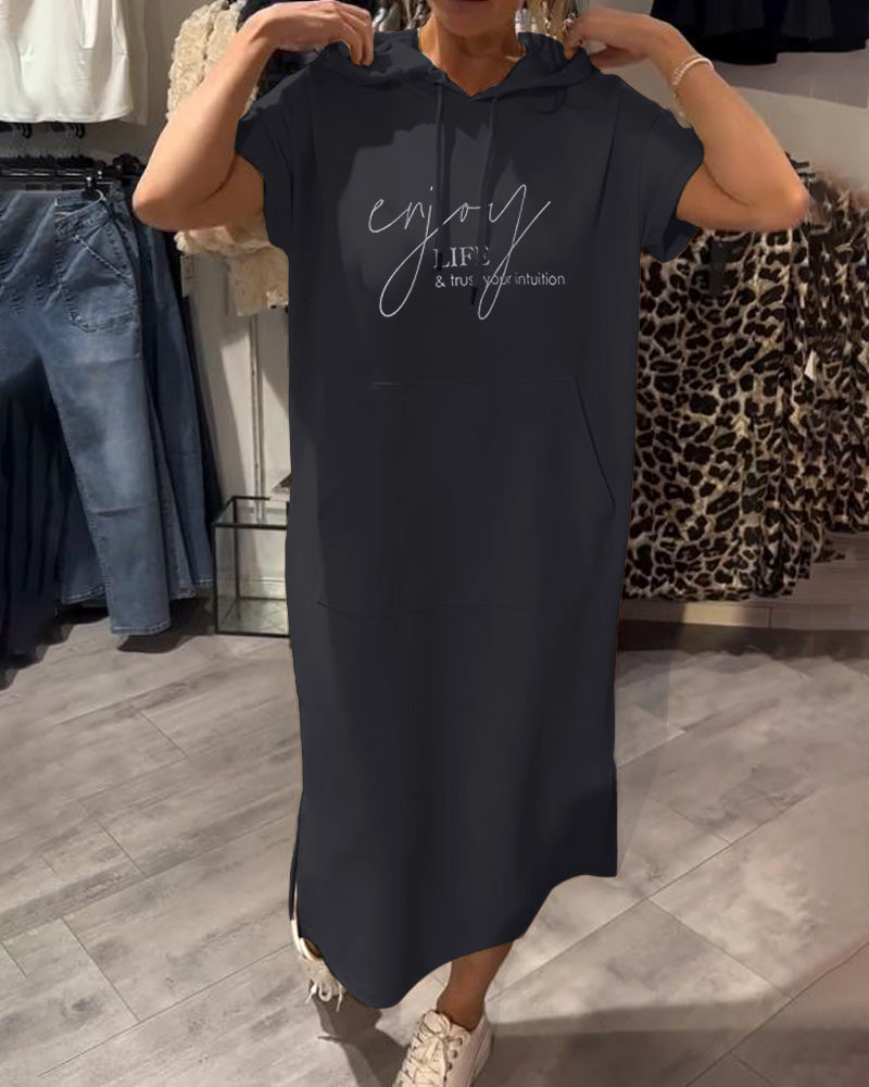Saskia™ | Vestito con cappuccio
