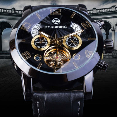 Orologio Meccanico Automatico di Lusso con Tourbillon