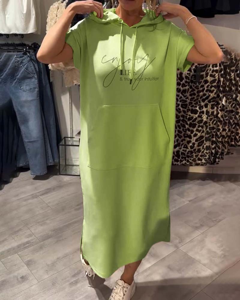Saskia™ | Vestito con cappuccio