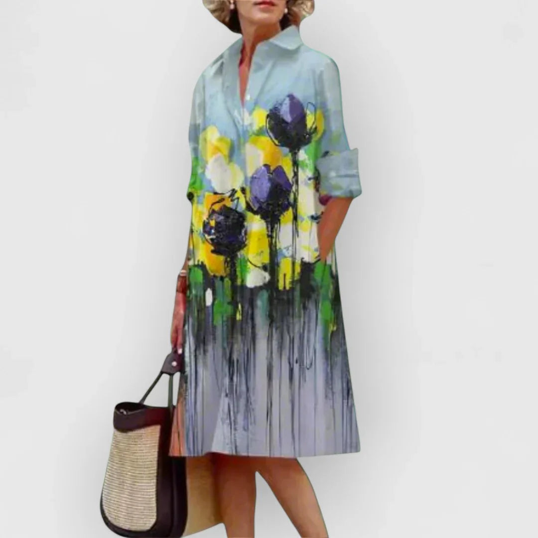 Aira | abito elegante a fiori