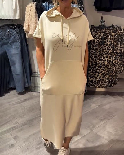 Saskia™ | Vestito con cappuccio