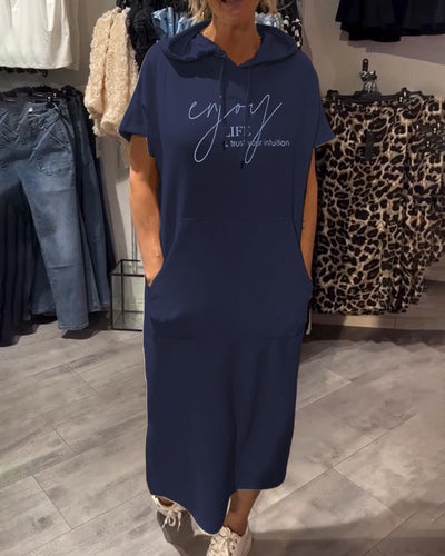 Saskia™ | Vestito con cappuccio
