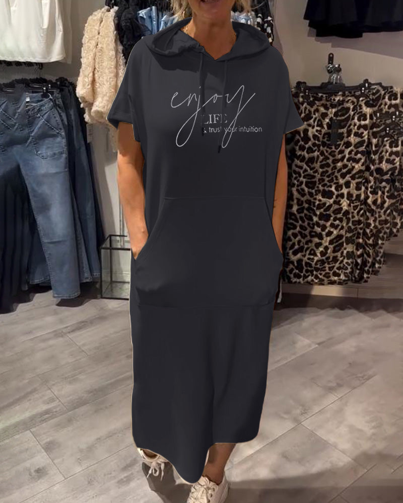 Saskia™ | Vestito con cappuccio