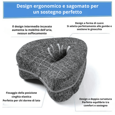 EaseZen Cuscino - Riduce il dolore all'anca e alla schiena