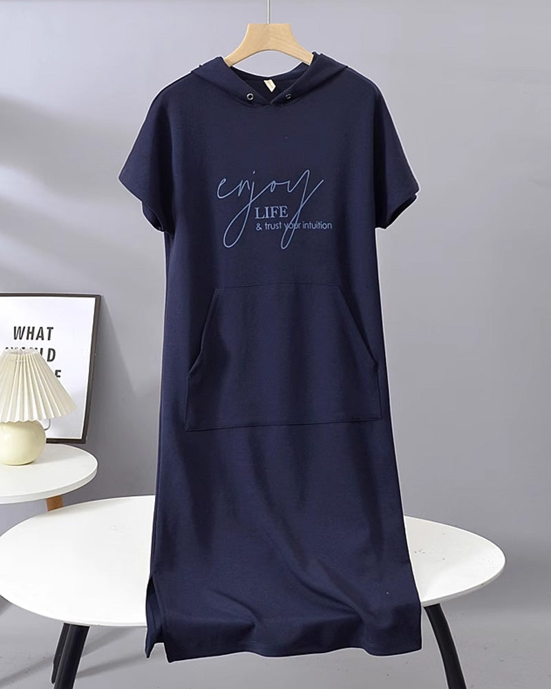 Saskia™ | Vestito con cappuccio