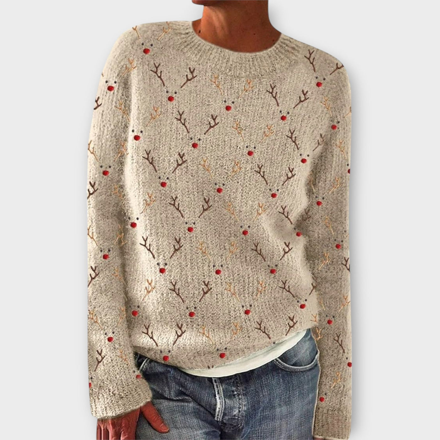 Simone - Accogliente maglione natalizio