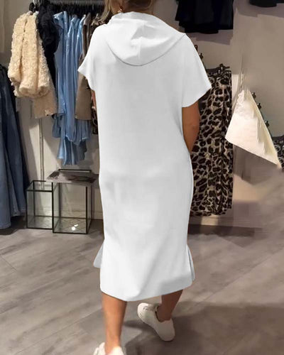 Saskia™ | Vestito con cappuccio
