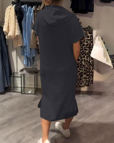Saskia™ | Vestito con cappuccio
