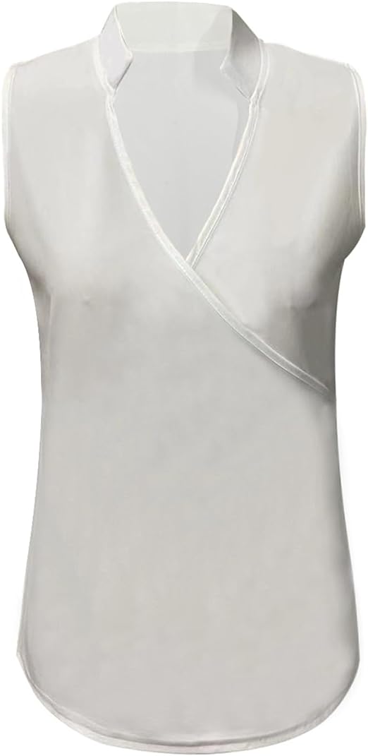 Madisyn | Elegante top senza maniche monocolore