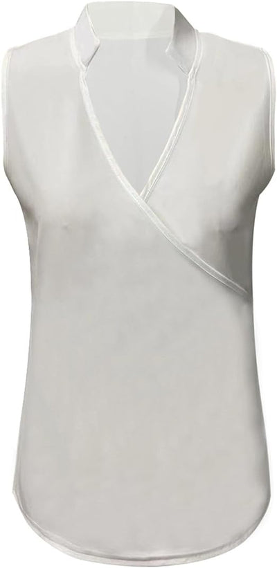 Madisyn | Elegante top senza maniche monocolore