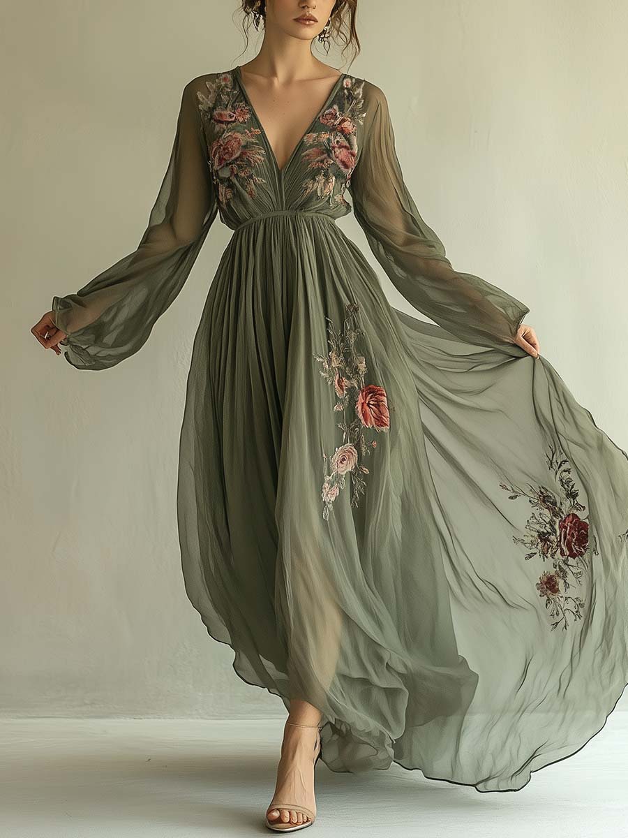 Esther™ | Elegante Maxi Abito