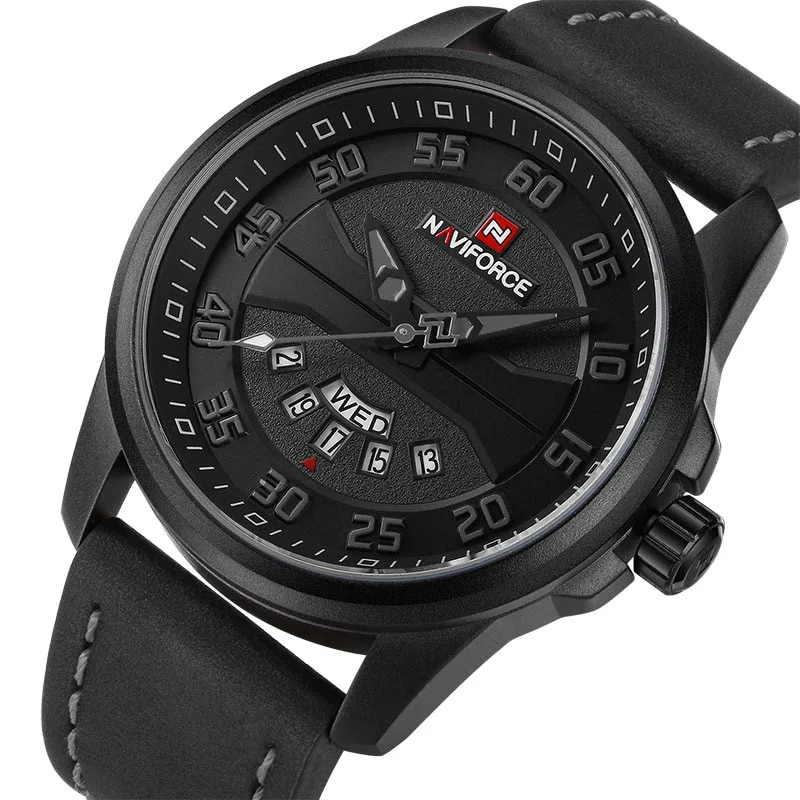 Orologio al Quarzo con Cinturino in Pelle