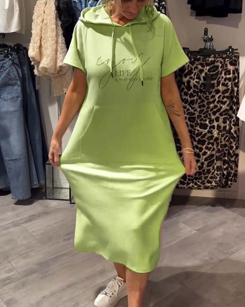 Saskia™ | Vestito con cappuccio
