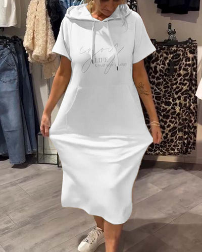 Saskia™ | Vestito con cappuccio