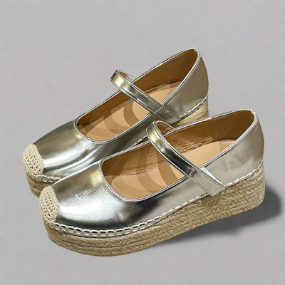 Verena | Scarpe con zeppa premium con fibbia per la primavera
