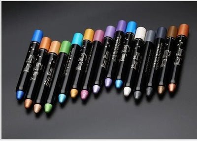 Ombretto - Set di 15 colori-matite resistenti all'acqua