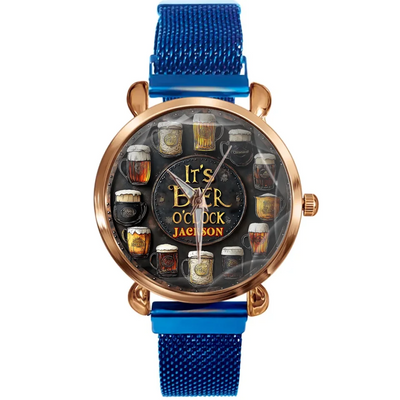 It's Beer O'clock - Orologio da birra personalizzato