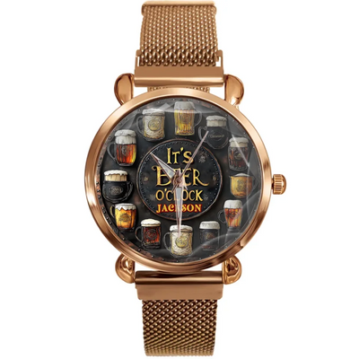 It's Beer O'clock - Orologio da birra personalizzato