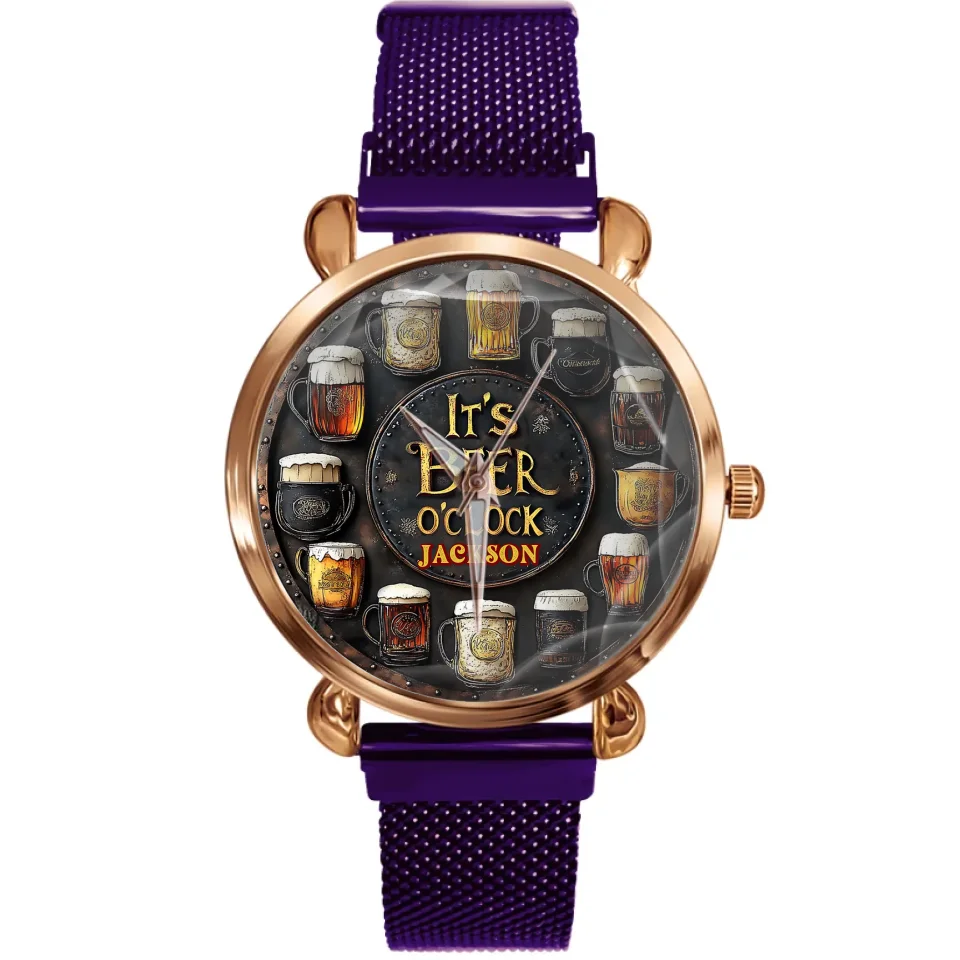 It's Beer O'clock - Orologio da birra personalizzato