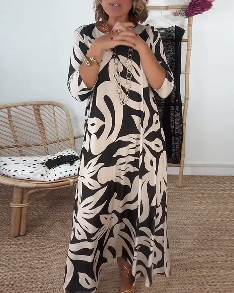 Susan - Abito elegante a maniche lunghe