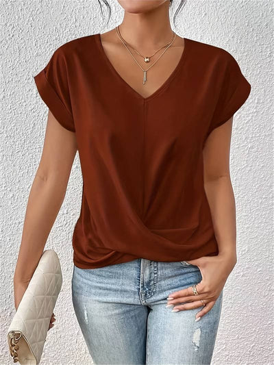 Zinnia - T-shirt casual a maniche corte per il mondo femminile