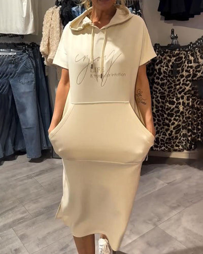 Saskia™ | Vestito con cappuccio