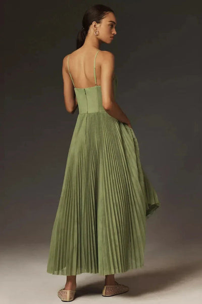 Claire - Abito in tulle plissettato