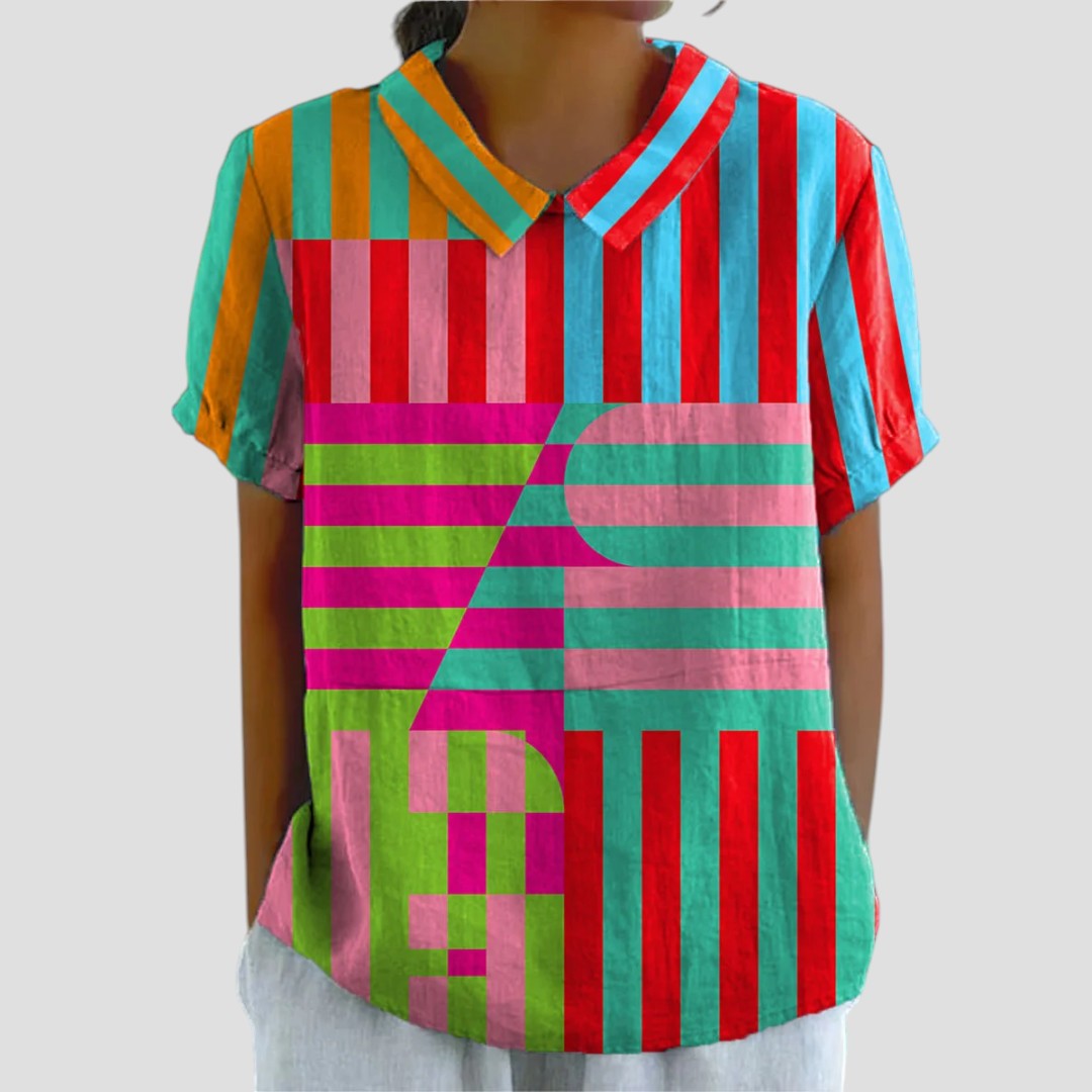 JOANNE™ | BLUSA CON COLLO