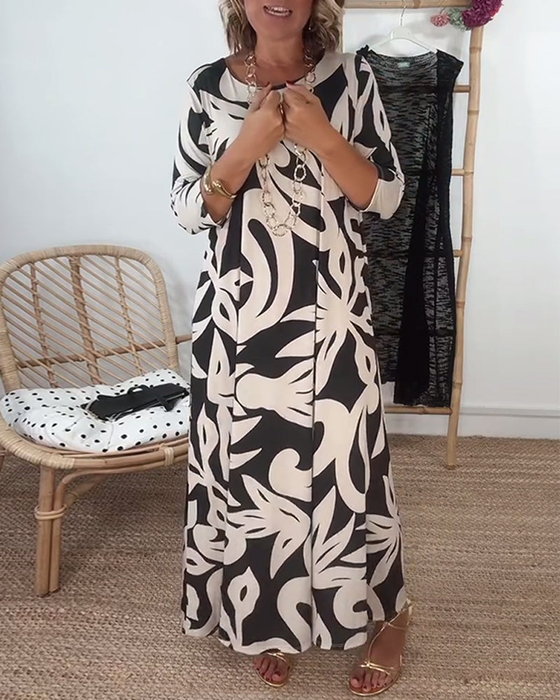 Susan - Abito elegante a maniche lunghe