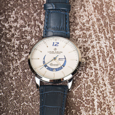 Orologio Elegante con Fase Lunare