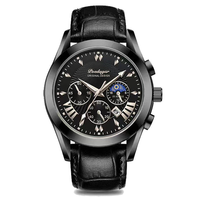 Orologio di Lusso con Cinturino in Pelle Elegante