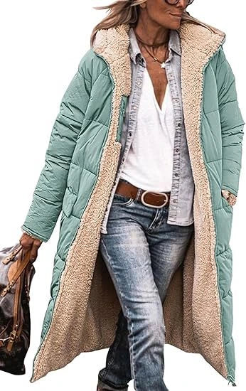 Rosie | Veste d'hiver chic réversible