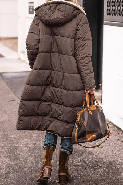Rosie | Veste d'hiver chic réversible