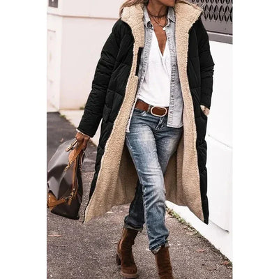 Rosie | Veste d'hiver chic réversible