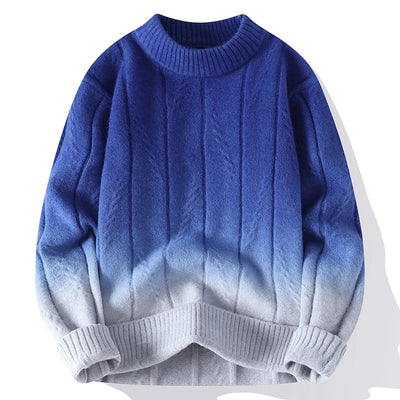 Verre Blanc™ | Maglione da uomo in maglia a contrasto