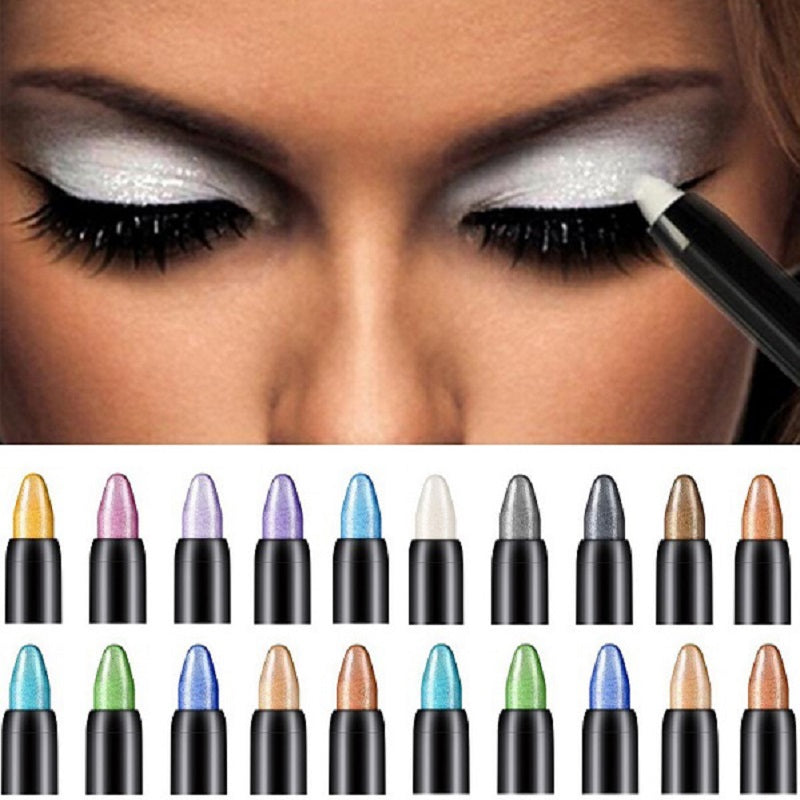 Ombretto - Set di 15 colori-matite resistenti all'acqua