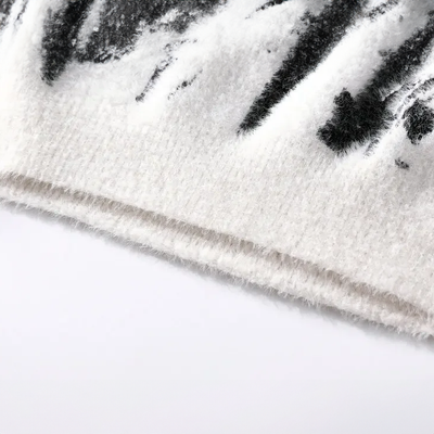 Verre Blanc™  - Maglione a maglia mista