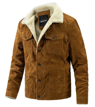 RICK | Cappotto in velluto vintage da uomo
