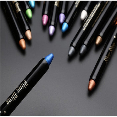 Ombretto - Set di 15 colori-matite resistenti all'acqua