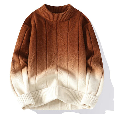 Verre Blanc™ | Maglione da uomo in maglia a contrasto