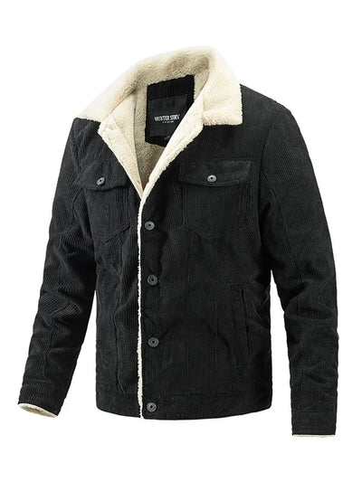 RICK | Cappotto in velluto vintage da uomo