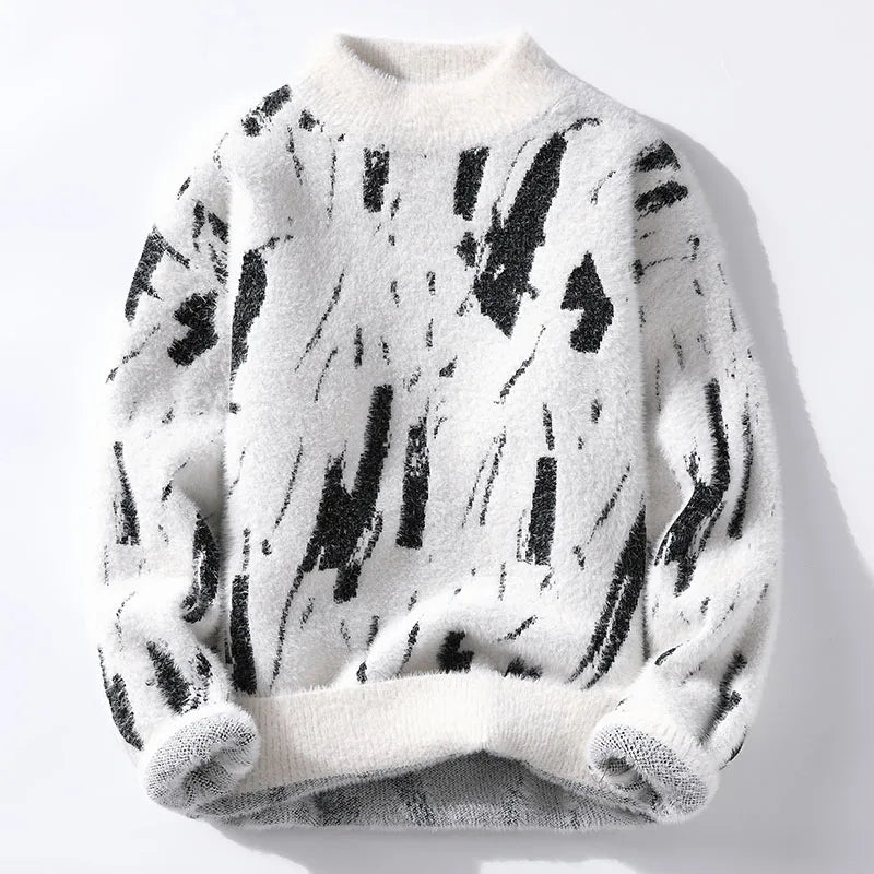 Verre Blanc™  - Maglione a maglia mista