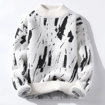 Verre Blanc™  - Maglione a maglia mista