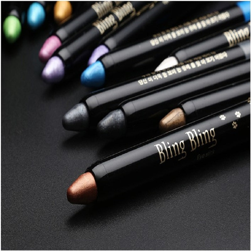 Ombretto - Set di 15 colori-matite resistenti all'acqua