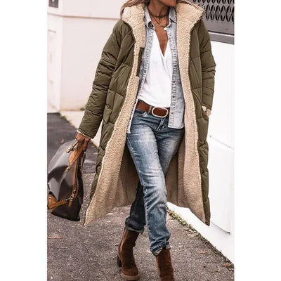 Rosie | Veste d'hiver chic réversible