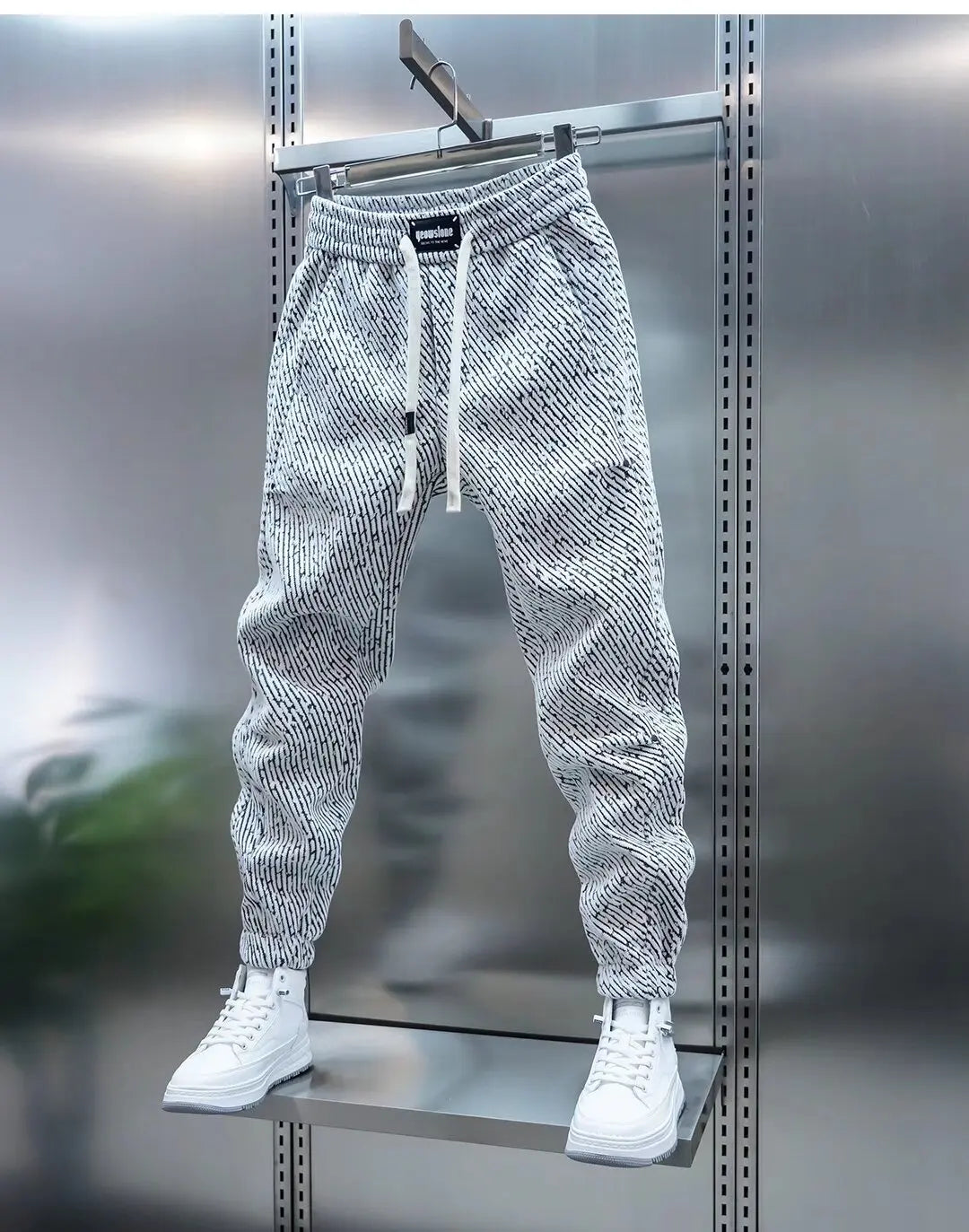 Leon™ | Pantaloni casual con motivo